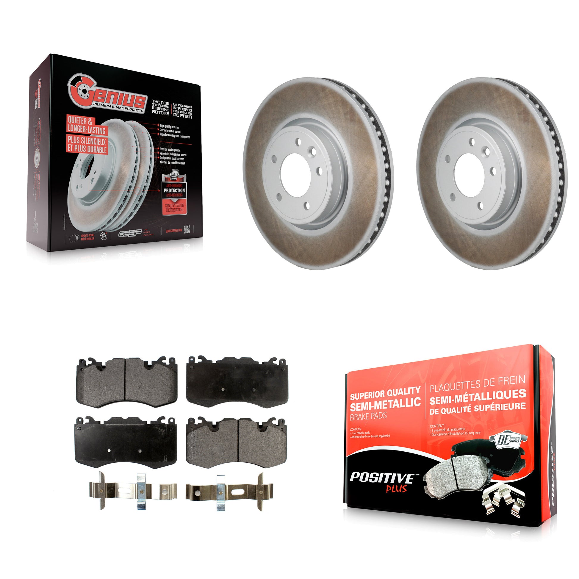 [Avant] Disque et plaquette de frein pour Land Rover Range Sport KGF-103203