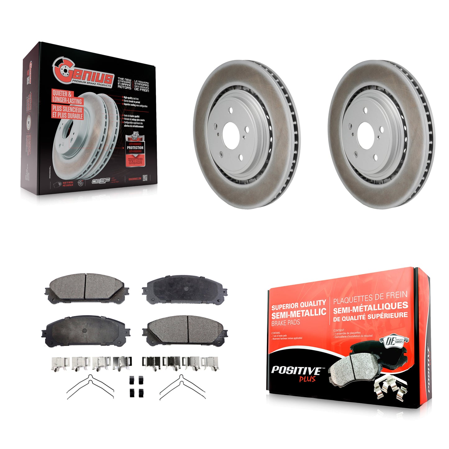 [Avant] Disque et plaquette de frein pour 2020-2022 Toyota Highlander KGF-103218