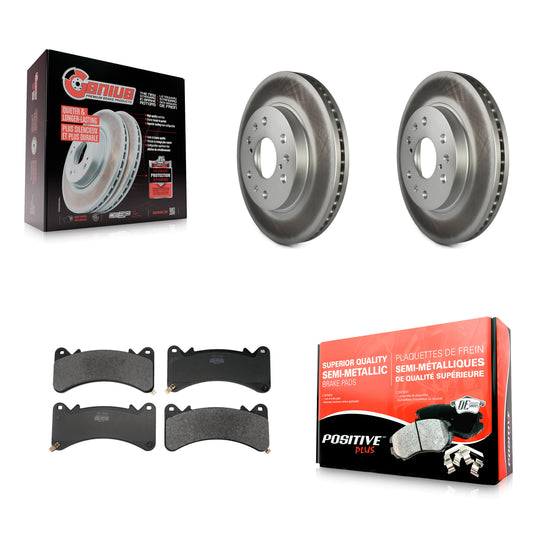 [Avant] Disque et plaquette de frein pour GMC Sierra 1500 Chevrolet Silverado XL KGF-103224