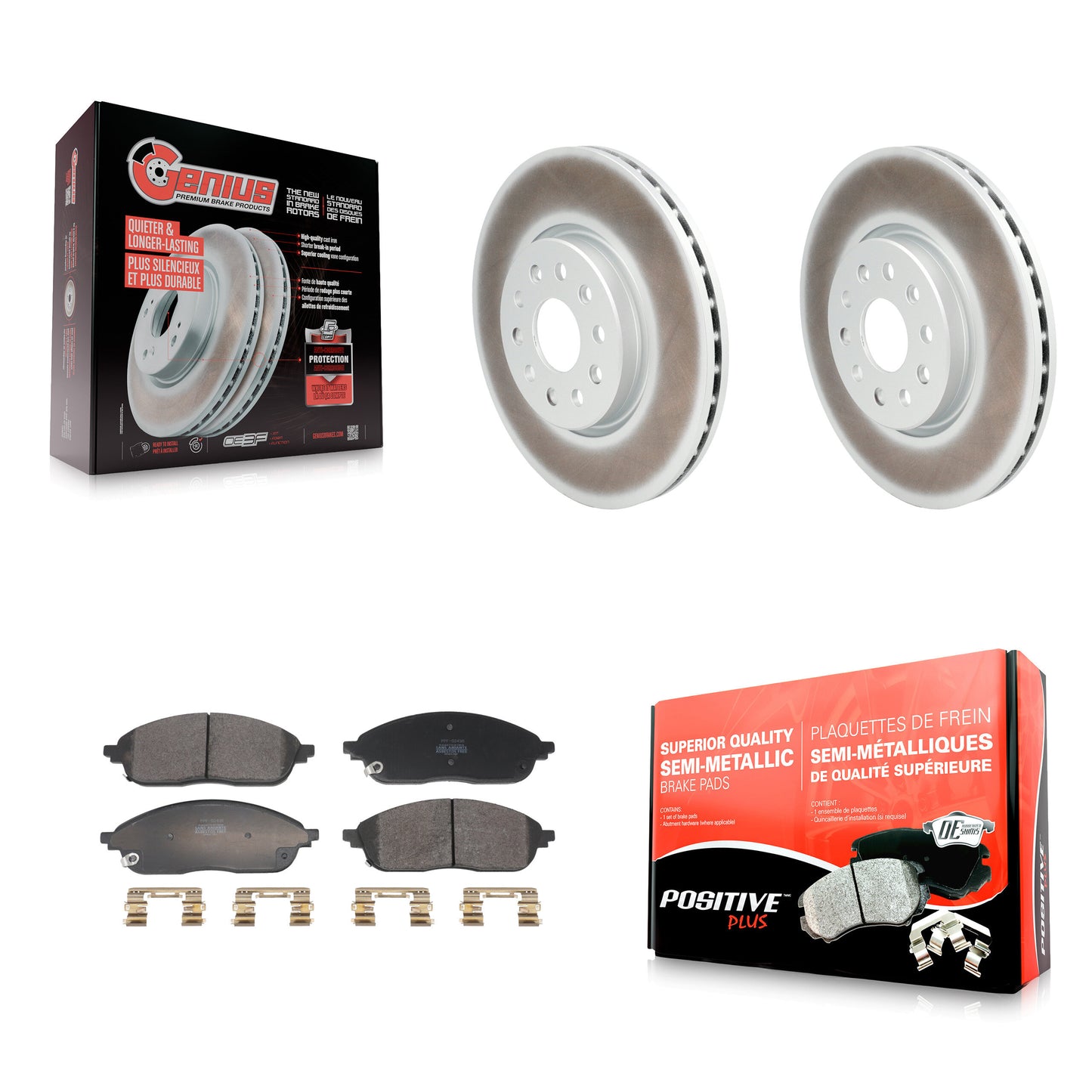 [Avant] Disque et plaquette de frein pour Jeep Grand Cherokee L KGF-103229