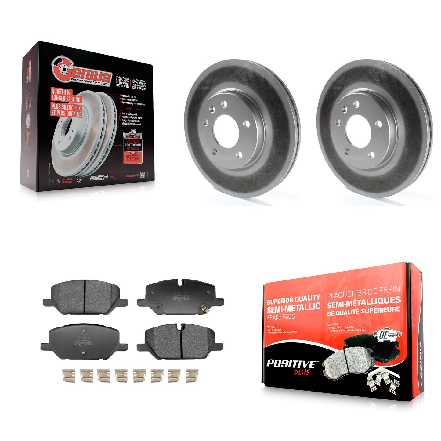 [Avant] Disque et plaquette de frein pour GMC Terrain KGF-103241