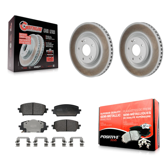 [Avant] Disque et plaquette de frein pour Hyundai Santa Fe Kia Sorento Cruz KGF-103262
