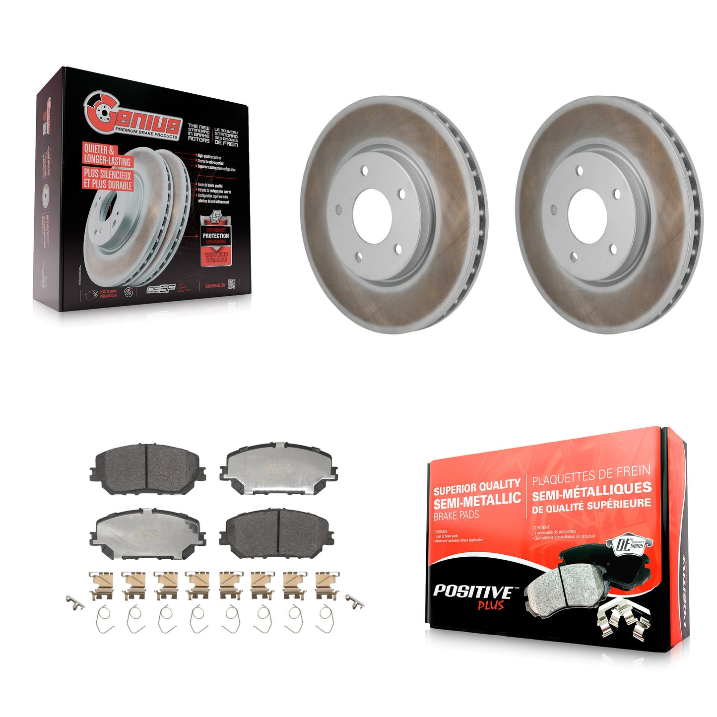 [Avant] Disque et plaquette de frein pour Nissan Rogue KGF-103263