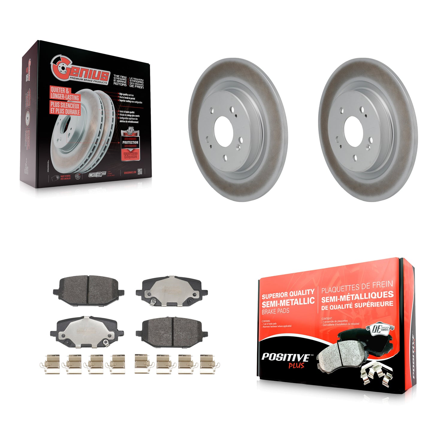[Arrière] Disque et plaquette de frein pour 2022-2024 Acura MDX KGF-103291