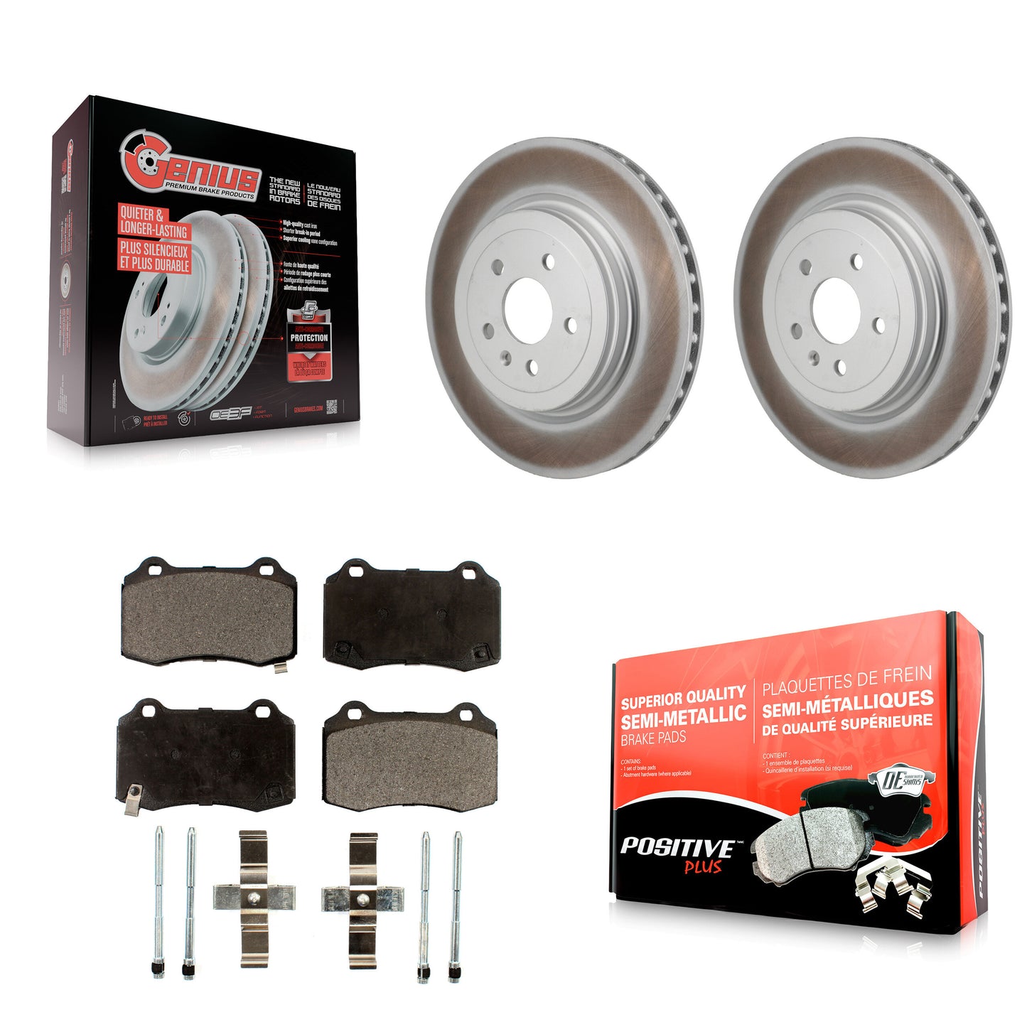 [Arrière] Disque et plaquette de frein pour Tesla S KGF-103312