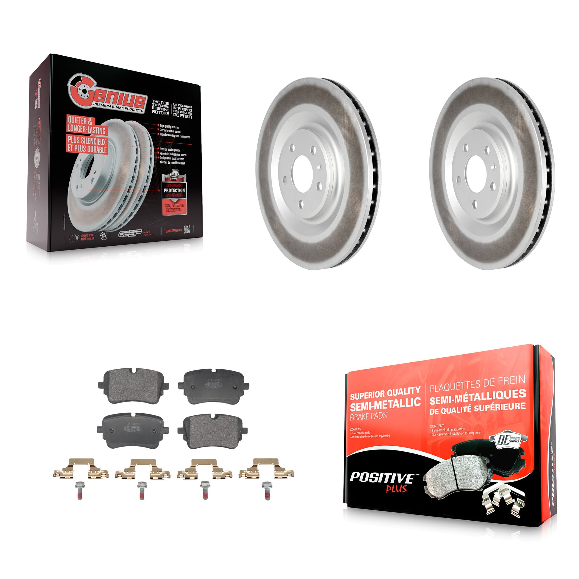 [Arrière] Disque et plaquette de frein pour Audi Q7 Q8 e-tron Quattro SQ8 Sportback S KGF-103324