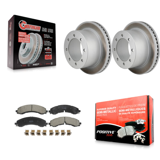 [Arrière] Disque et plaquette de frein pour GMC Sierra 3500 HD Chevrolet Silverado KGF-103325