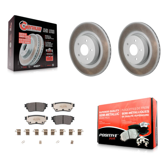 [Arrière] Disque et plaquette de frein pour Mitsubishi Outlander Nissan Pathfinder KGF-103327