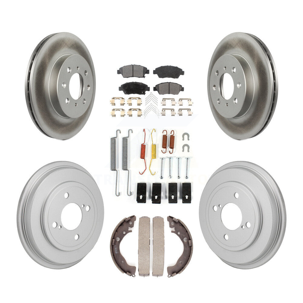 [Avant et Arrière] Disque et plaquette de frein pour Honda Fit KGF-103328