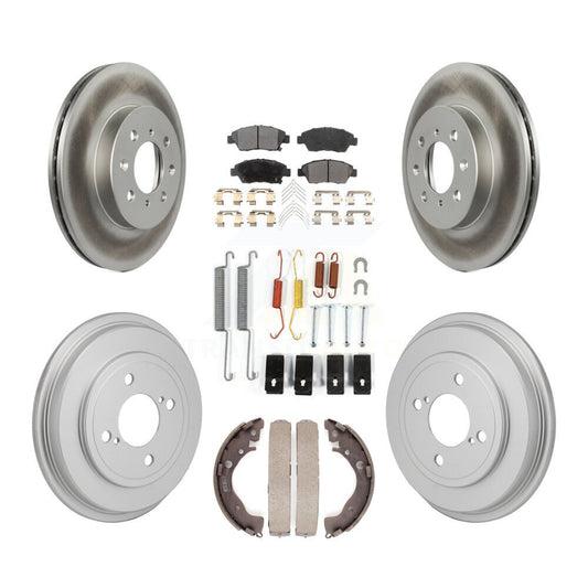 [Avant et Arrière] Disque et plaquette de frein pour Honda Fit KGF-103328