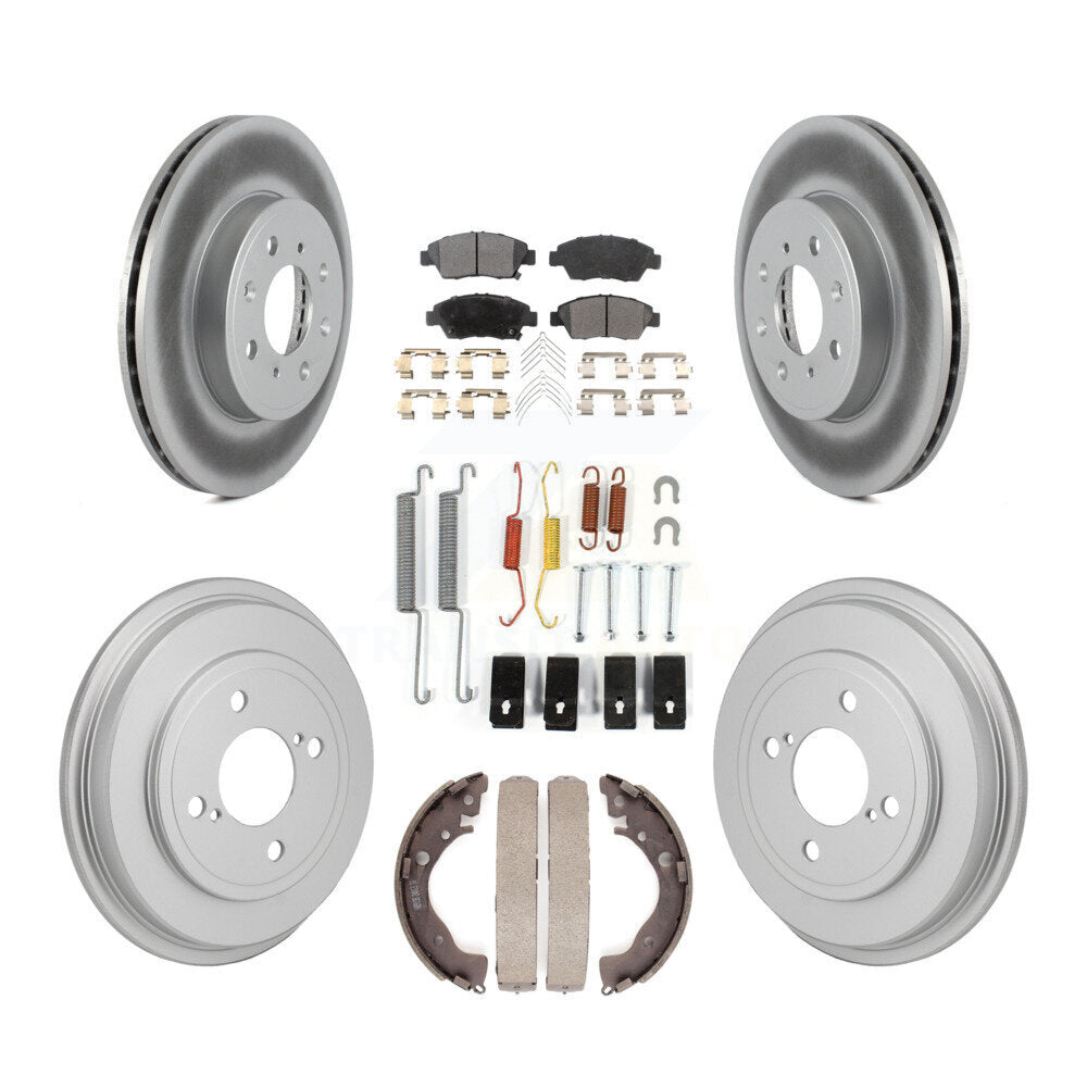 [Avant et Arrière] Disque et plaquette de frein pour 2015-2020 Honda Fit KGF-103329