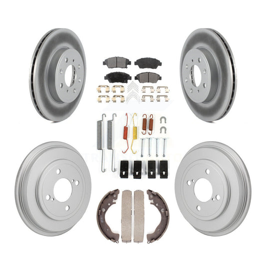 [Avant et Arrière] Disque et plaquette de frein pour 2015-2020 Honda Fit KGF-103329