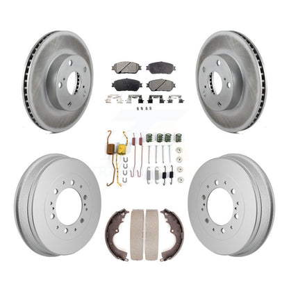 [Avant et Arrière] Disque et plaquette de frein pour 2015 Toyota Tacoma 4WD KGF-103331