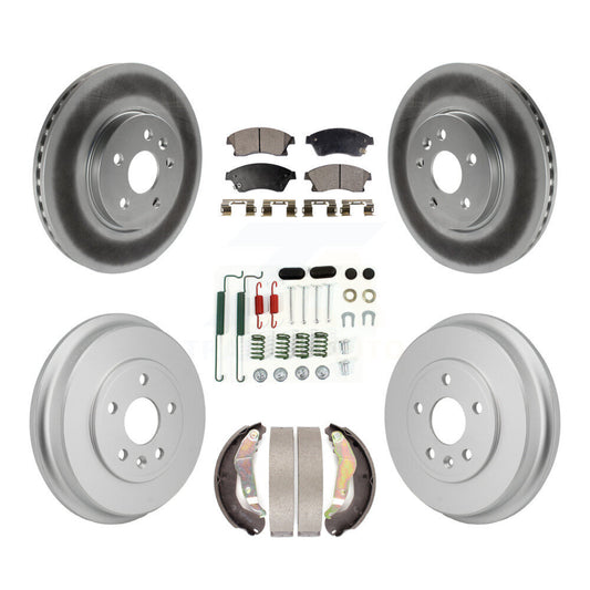 [Avant et Arrière] Disque et plaquette de frein pour 13-14 Chevrolet Sonic RS KGF-103333
