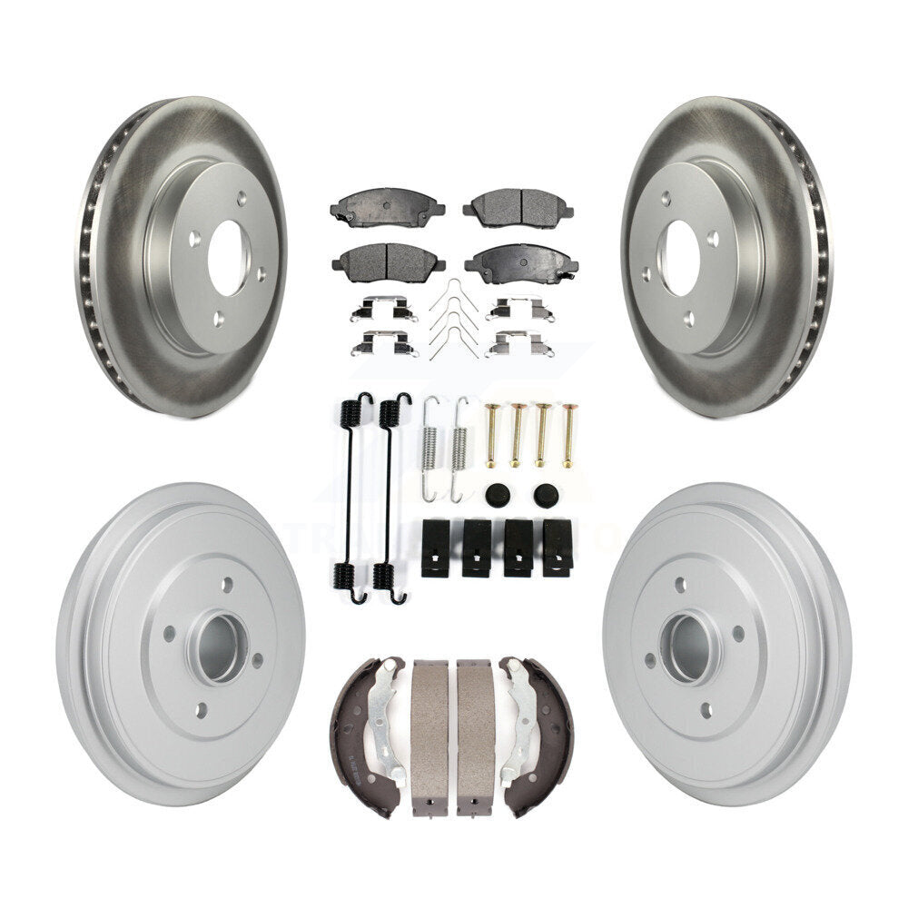 [Avant et Arrière] Disque et plaquette de frein pour Nissan Micra Versa Note KGF-103336