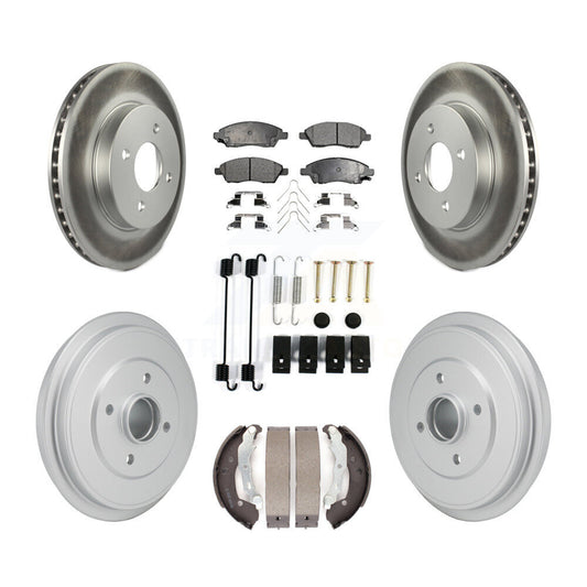 [Avant et Arrière] Disque et plaquette de frein pour Nissan Micra Versa Note KGF-103336