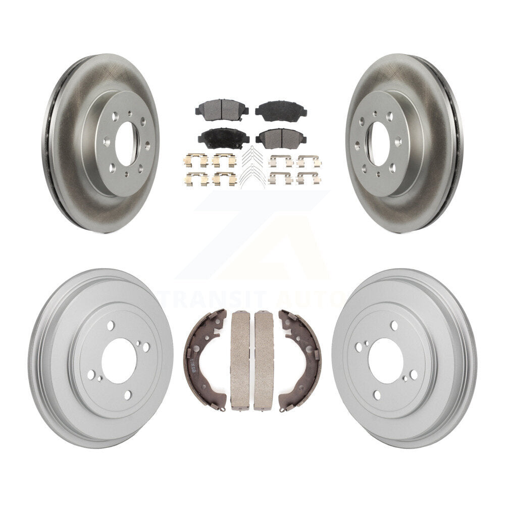 [Avant et Arrière] Disque et plaquette de frein pour 2013 Honda Fit DX KGF-103339