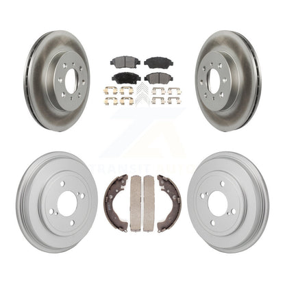 [Avant et Arrière] Disque et plaquette de frein pour 2013 Honda Fit DX KGF-103339