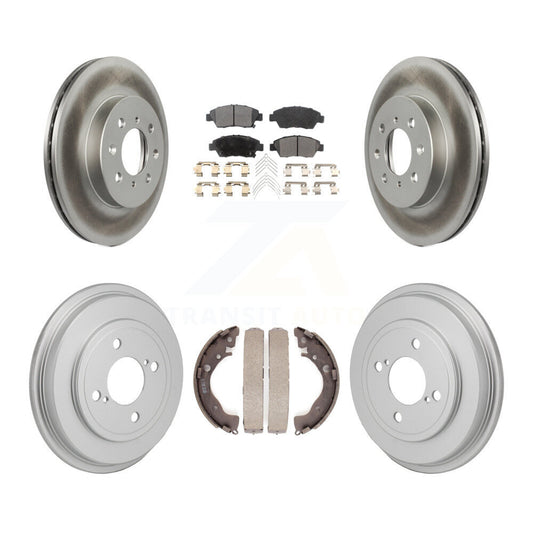 [Avant et Arrière] Disque et plaquette de frein pour 2013 Honda Fit DX KGF-103339