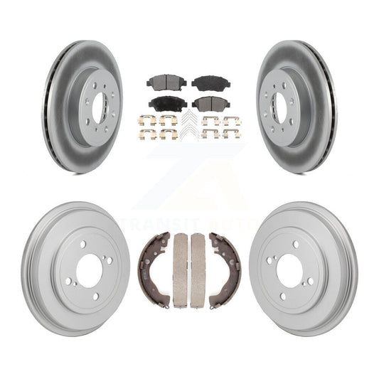 [Avant et Arrière] Disque et plaquette de frein pour 2015-2020 Honda Fit KGF-103340