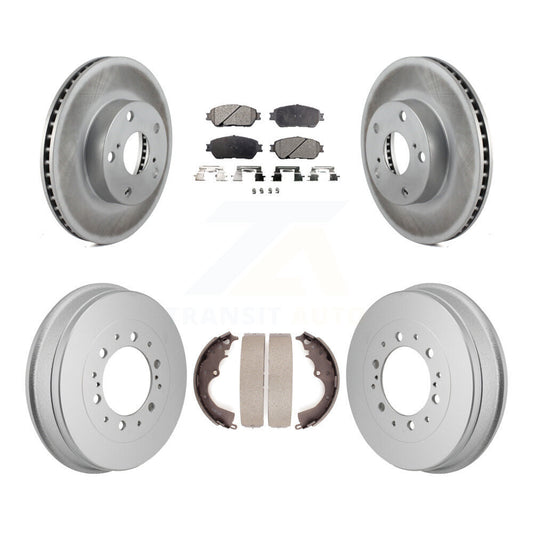 [Avant et Arrière] Disque et plaquette de frein pour 2015 Toyota Tacoma 4WD KGF-103342