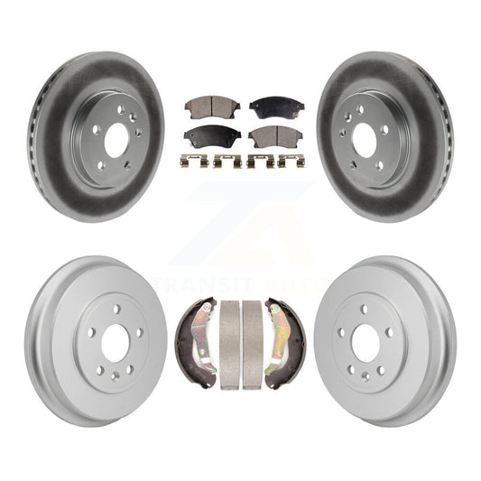 [Avant et Arrière] Disque et plaquette de frein pour 2013-2014 Chevrolet Sonic RS KGF-103345