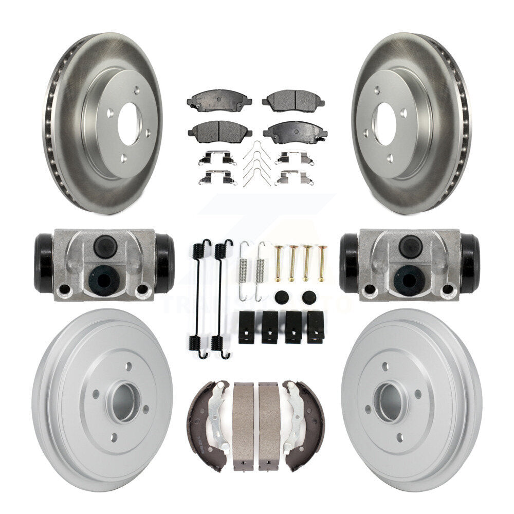 [Avant et Arrière] Disque et plaquette de frein pour Nissan Micra Versa Note KGF-103347
