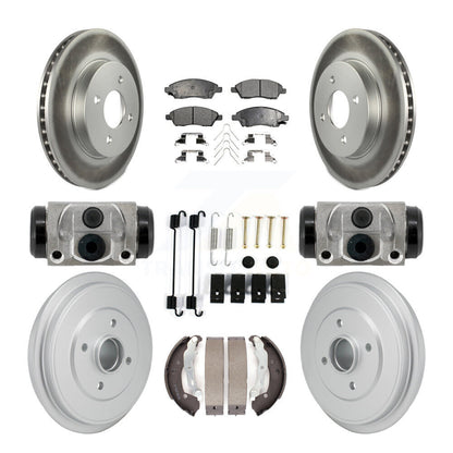 [Avant et Arrière] Disque et plaquette de frein pour Nissan Micra Versa Note KGF-103347