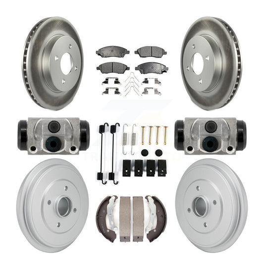 [Avant et Arrière] Disque et plaquette de frein pour Nissan Micra Versa Note KGF-103347