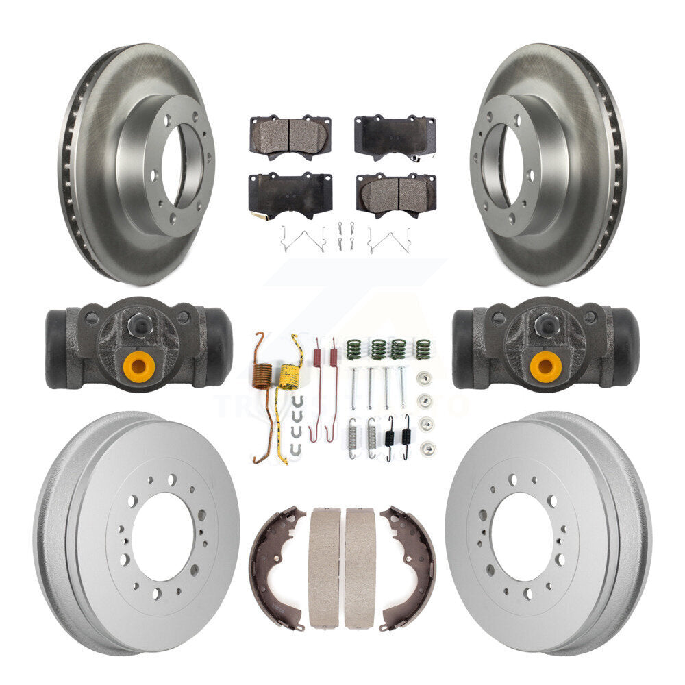 [Avant et Arrière] Disque et plaquette de frein pour Toyota Tacoma KGF-103354