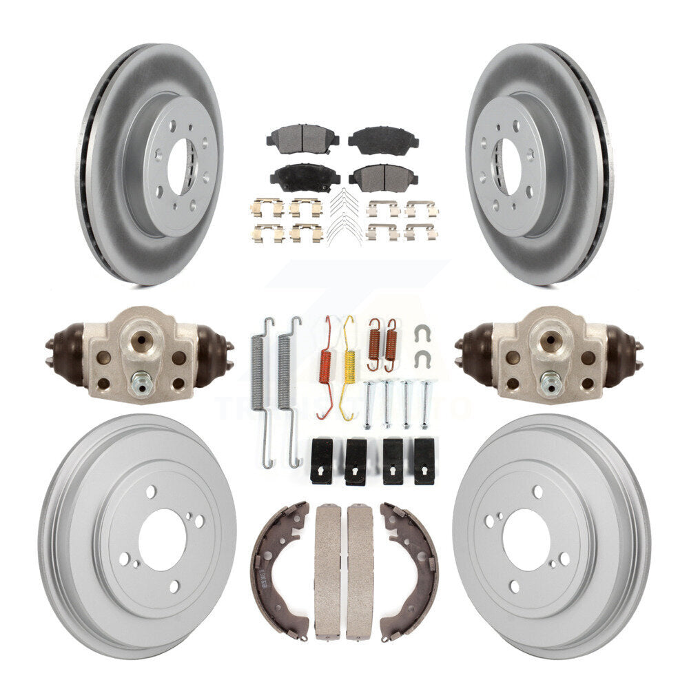 [Avant et Arrière] Disque et plaquette de frein pour 2015-2019 Honda Fit KGF-103358