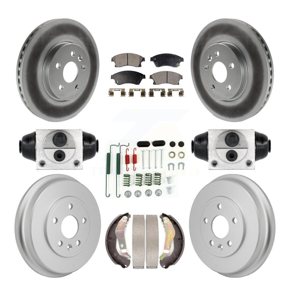 [Avant et Arrière] Disque et plaquette de frein pour 13-14 Chevrolet Sonic RS KGF-103359