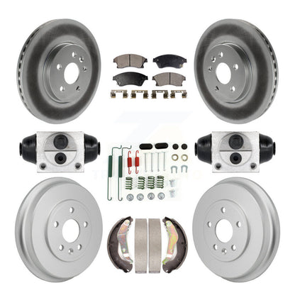 [Avant et Arrière] Disque et plaquette de frein pour 13-14 Chevrolet Sonic RS KGF-103359