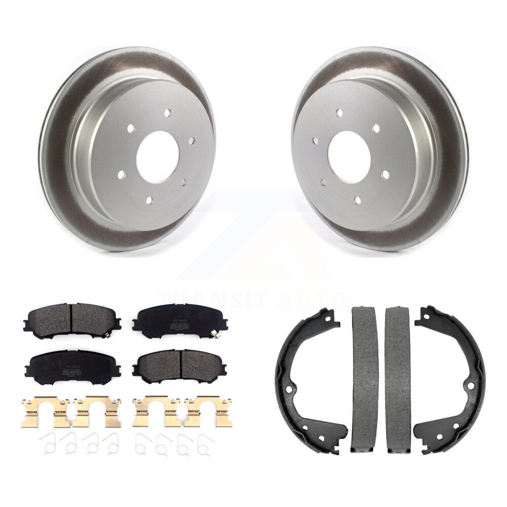 [Arrière] Disque et plaquette de frein pour 2017-2023 Nissan TITAN KGF-103446