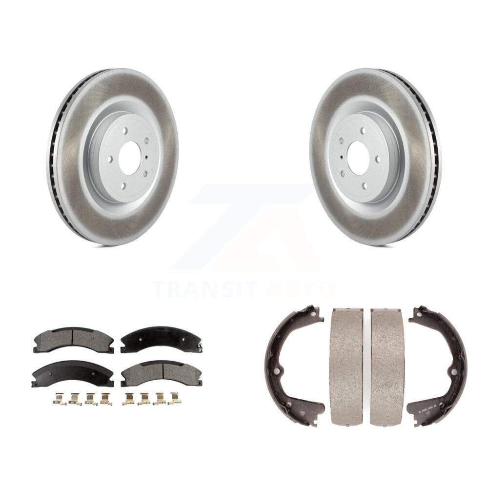 [Arrière] Disque et plaquette de frein pour Nissan NV2500 NV3500 KGF-103470