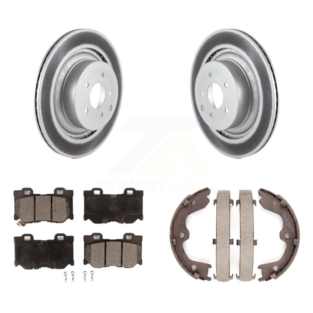 [Arrière] Disque et plaquette de frein pour INFINITI G37 Nissan 370Z KGF-103499