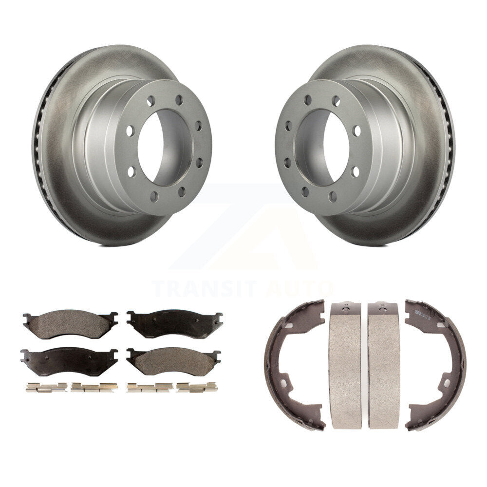 [Arrière] Disque et plaquette de frein pour Dodge Ram 1500 3500 2500 KGF-103511