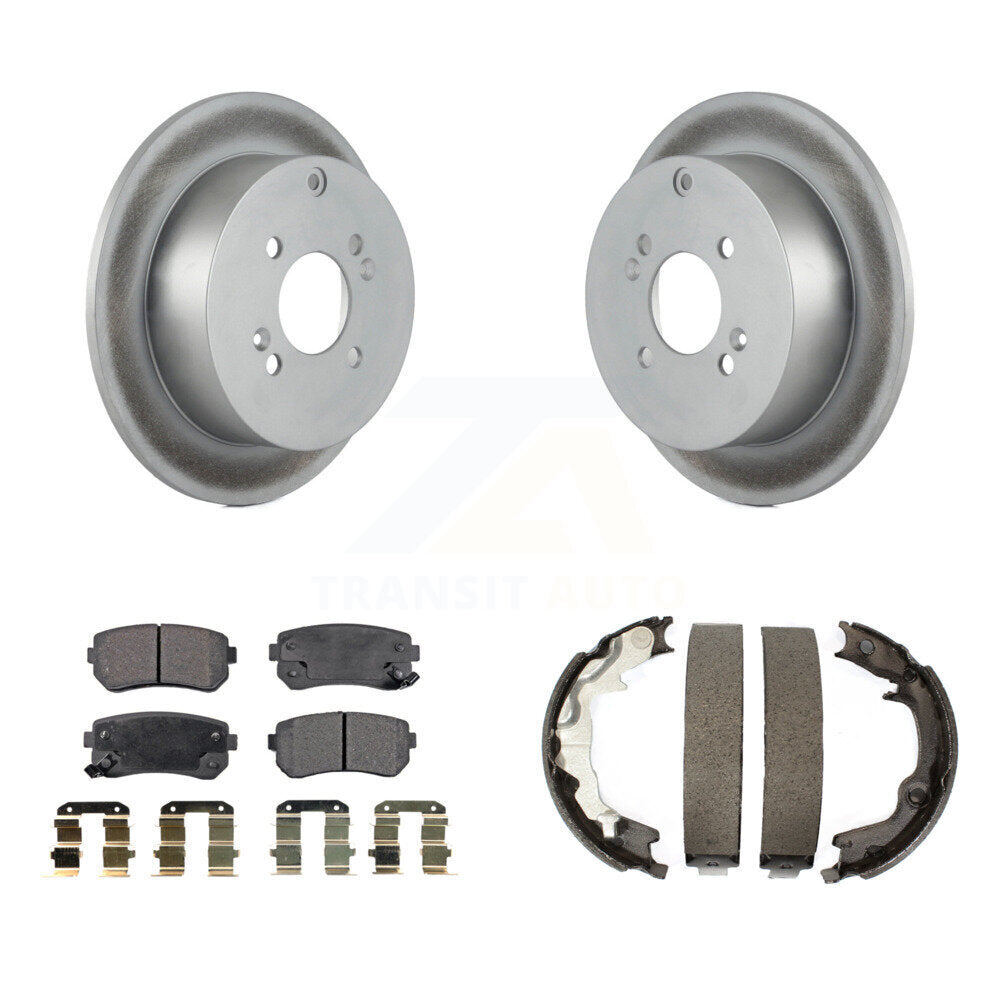 [Arrière] Disque et plaquette de frein pour Hyundai Accent Kia Rio5 KGF-103601