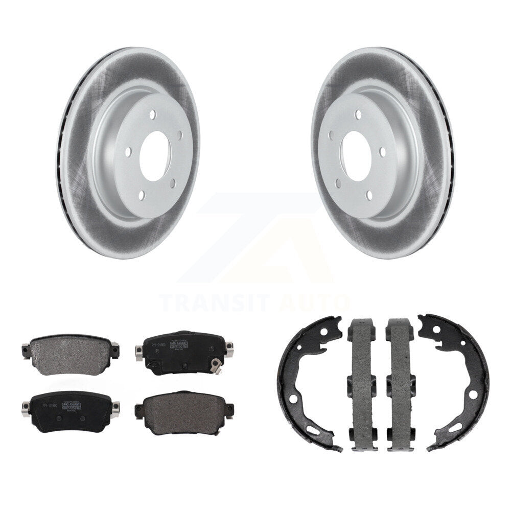 [Arrière] Disque et plaquette de frein pour Nissan Rogue Sport KGF-103607