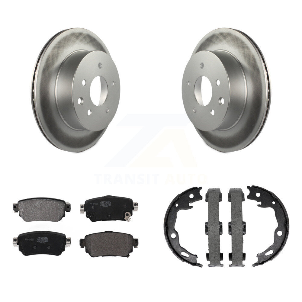 [Arrière] Disque et plaquette de frein pour 19 Nissan Rogue Sport S KGF-103608
