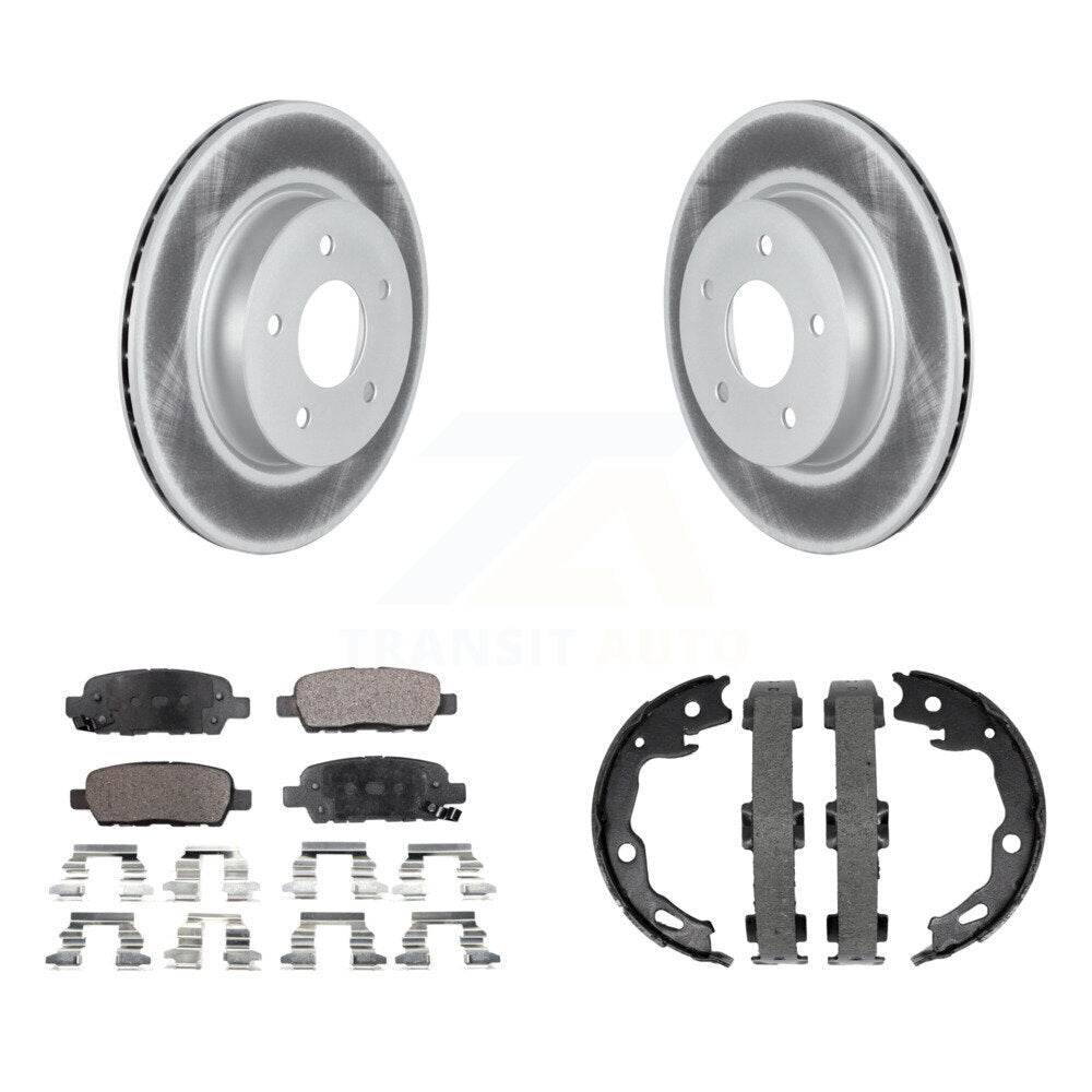 [Arrière] Disque et plaquette de frein pour Nissan Qashqai Rogue KGF-103609