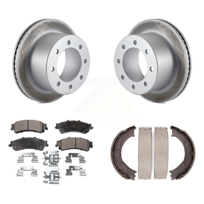 [Arrière] Disque et plaquette de frein pour 2001 GMC Sierra 3500 KGF-103648