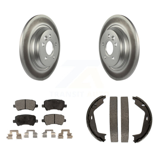 [Arrière] Disque et plaquette de frein pour 2007-2009 Volvo S80 AWD KGF-103682