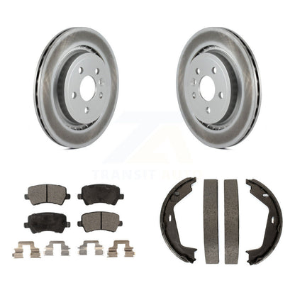 [Arrière] Disque et plaquette de frein pour 2007-2009 Volvo S80 AWD KGF-103683