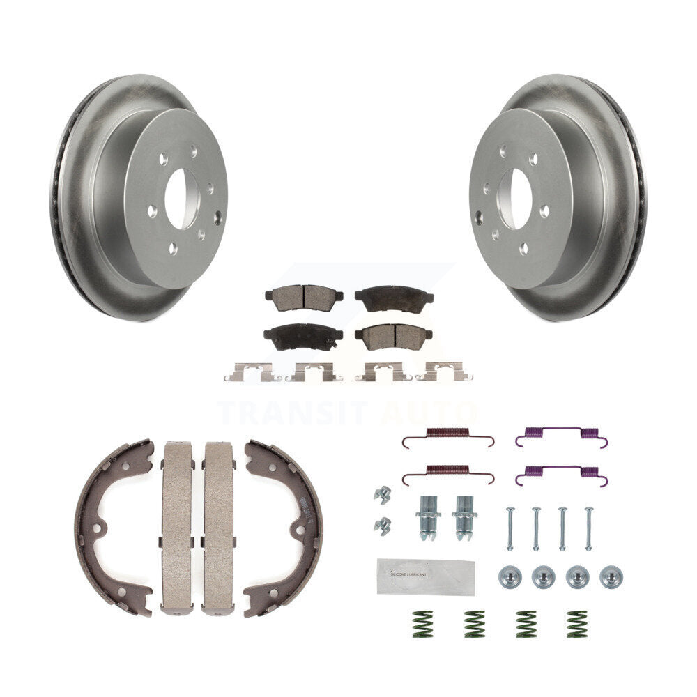 [Arrière] Disque et plaquette de frein pour Nissan Frontier KGF-103798