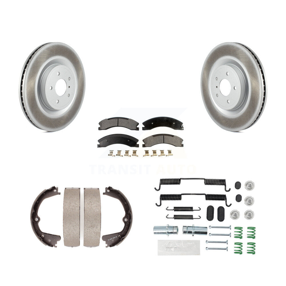 [Arrière] Disque et plaquette de frein pour Nissan NV2500 KGF-103828