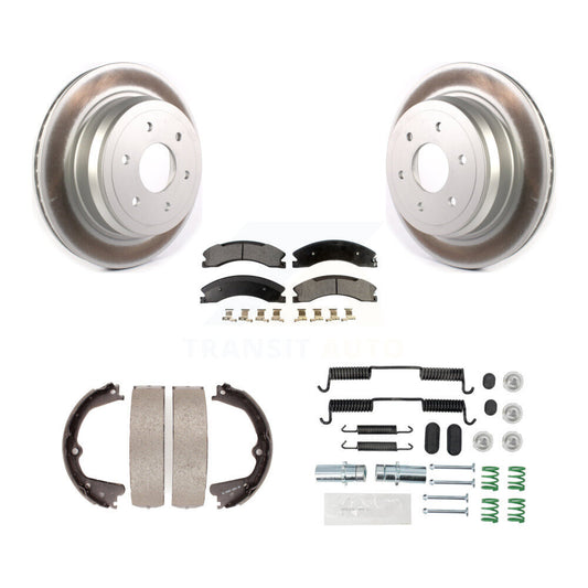 [Arrière] Disque et plaquette de frein pour Nissan TITAN XD KGF-103832