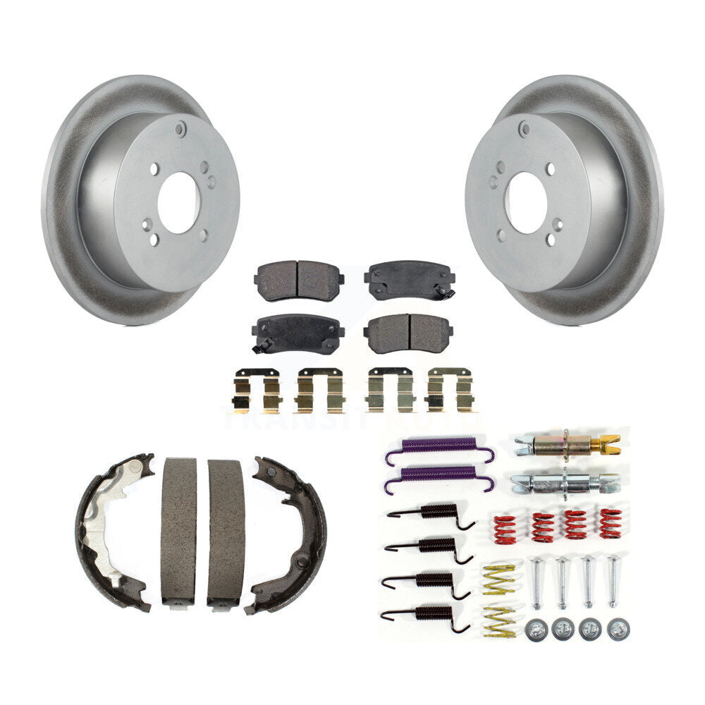 [Arrière] Disque et plaquette de frein pour Hyundai Accent KGF-103880