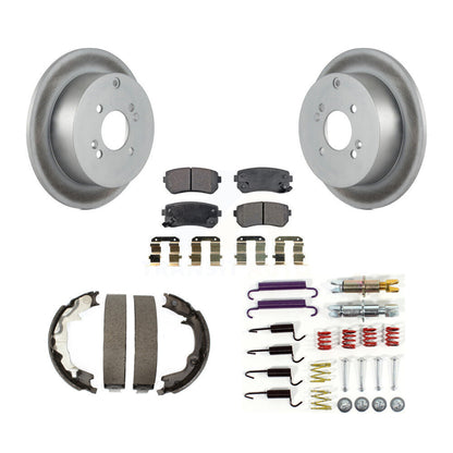 [Arrière] Disque et plaquette de frein pour Hyundai Accent KGF-103880