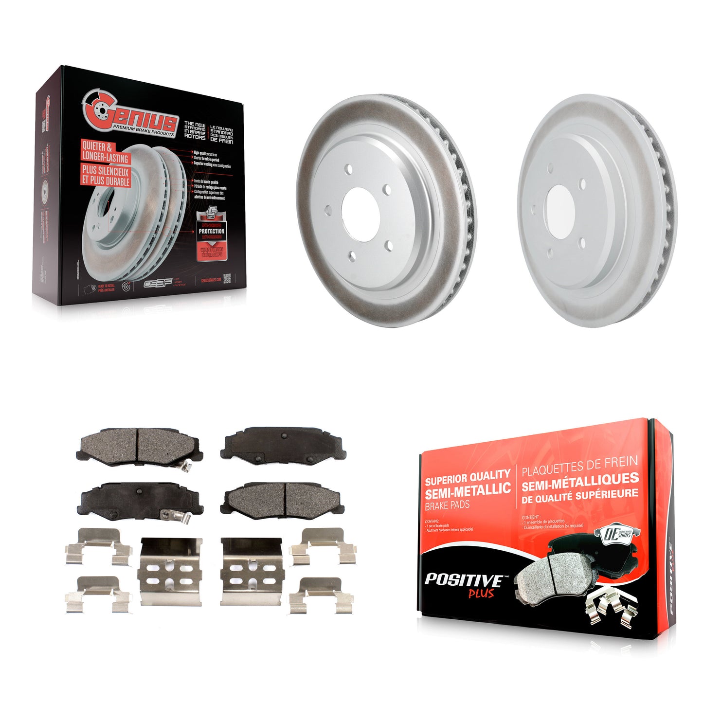 [Arrière] Disque et plaquette de frein pour 1997-2004 Chevrolet Corvette KGF-104030